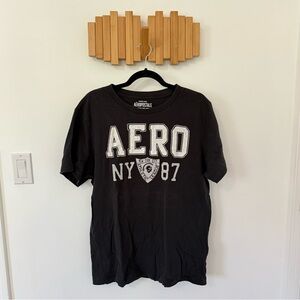 Men’s Aeropostale Black tee shirt, size XL